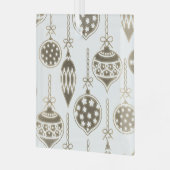 クリスマスツリーオーナメントアートとデザイン ガラスオーナメント (正面左)