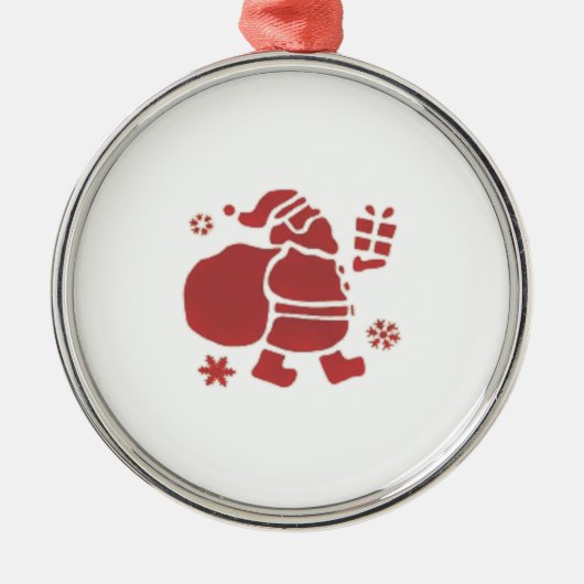 クリスマスツリーオーナメントアートとデザイン メタルオーナメント (正面)