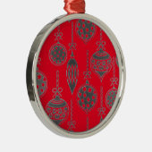 クリスマスツリーオーナメントアートとデザイン メタルオーナメント (右)