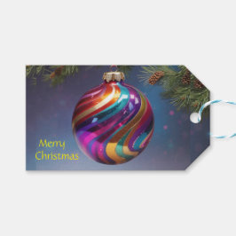 クリスマスツリーオーナメントギフトラベル ギフトタグ