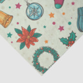 クリスマスツリーオーナメントスターグリーンクリスマス 薄葉紙 (詳細)