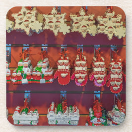 クリスマスツリーオーナメントズスクエアコースター コースター