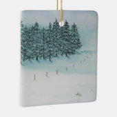クリスマスツリーオーナメントホリデーズ セラミックオーナメント (右)