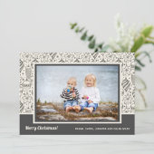 クリスマスツリーオーナメント写真 シーズンカード (スタンド正面)