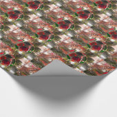 クリスマスツリーオーナメント包装紙 ラッピングペーパー (角)