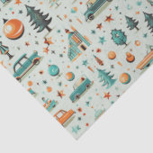 クリスマスツリーオーナメント車グリーンクリスマス 薄葉紙 (詳細)