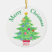 クリスマスツリーオーナメント (正面)