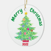 クリスマスツリーオーナメント (左)