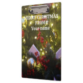 クリスマスツリーオーナメント クリップボード (左)