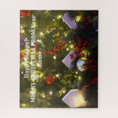 クリスマスツリーオーナメント ジグソーパズル (縦)