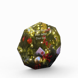 クリスマスツリーオーナメント フォトブロック