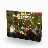 クリスマスツリーオーナメント フォトブロック (右)