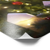 クリスマスツリーオーナメント フォトプリント (角)