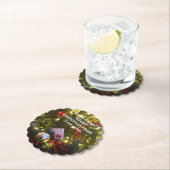 クリスマスツリーオーナメント ペーパーコースター (インサイチュ)