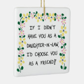 クリスマスツリーオーナメント – 義理の娘ギフト (右)