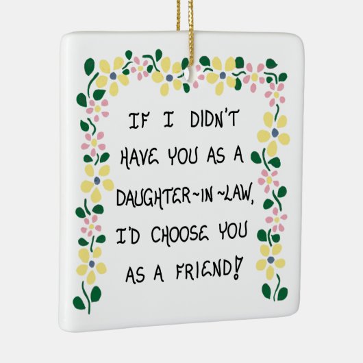 クリスマスツリーオーナメント – 義理の娘ギフト (右)