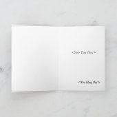 クリスマスツリーカカスタマイズード –  シーズンカード (内部)