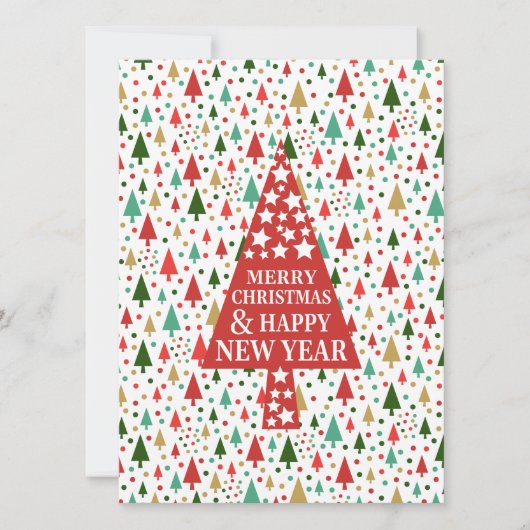 クリスマスツリーカスタマイズ シーズンカード (正面)