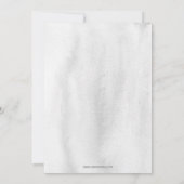 クリスマスツリーカート引っ越しましたホリデーカード (裏面)