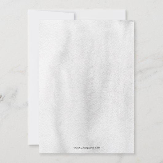 クリスマスツリーカート引っ越しましたホリデーカード (裏面)