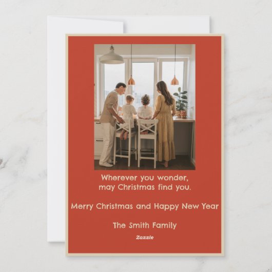 クリスマスツリーカードのマップ シーズンカード (裏面)