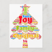 クリスマスツリーカードの本当の意味 シーズンポストカード (正面)