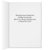 クリスマスツリーカードを見上げる (内側 (右))