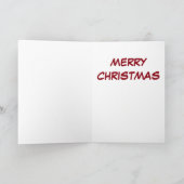 クリスマスツリーカード シーズンカード (内部)