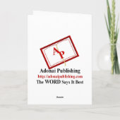 クリスマスツリーカード シーズンカード (裏面)