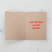 クリスマスツリーカード シーズンカード (内部)