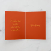 クリスマスツリーカード シーズンカード (内部)