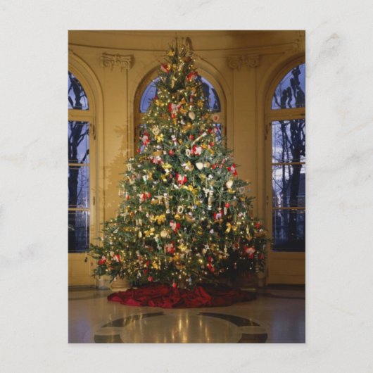 クリスマスツリーカード シーズンポストカード (正面)