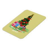 クリスマスツリーカード マグネット (左側)