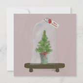 クリスマスツリーカード 招待状 (正面)