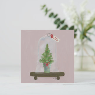 クリスマスツリーカード 招待状