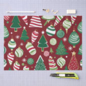 クリスマスツリーキャンディオーナメントティッシュペーパー 薄葉紙 (クラフト)