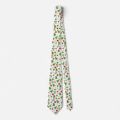 クリスマスツリーキャンディーキャネズスターアンドボーブル ネクタイ (正面)