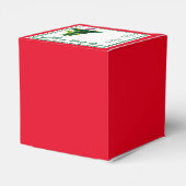 クリスマスツリーギフトから フェイバーボックス (裏面サイド)
