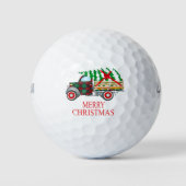 クリスマスツリーギフトの装飾 ゴルフボール (正面)