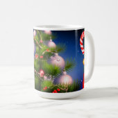 クリスマスツリーギフトキャンディコーヒーマグ コーヒーマグカップ (正面右)