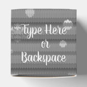 クリスマスツリーギフトボックスパーソナライズされたホリデーボックス フェイバーボックス (上部)