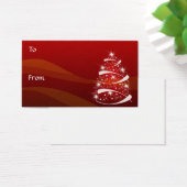 クリスマスツリーギフトラベル (デスク)