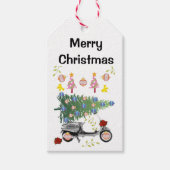 クリスマスツリーギフトラベル ギフトタグ (正面)