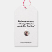 クリスマスツリーギフトラベル ギフトタグ (裏面)