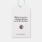 クリスマスツリーギフトラベル ギフトタグ (裏面)