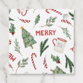 クリスマスツリーギフトラベル フェイバータグ (裏面)