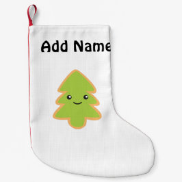 クリスマスツリークッキー スモールクリスマスストッキング