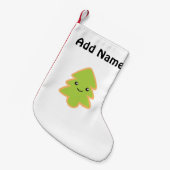 クリスマスツリークッキー スモールクリスマスストッキング (正面 (吊り時))