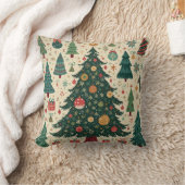 クリスマスツリークッション クッション (ブランケット)