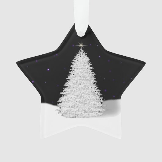 クリスマスツリークリスマス記念アクリル オーナメント (正面)